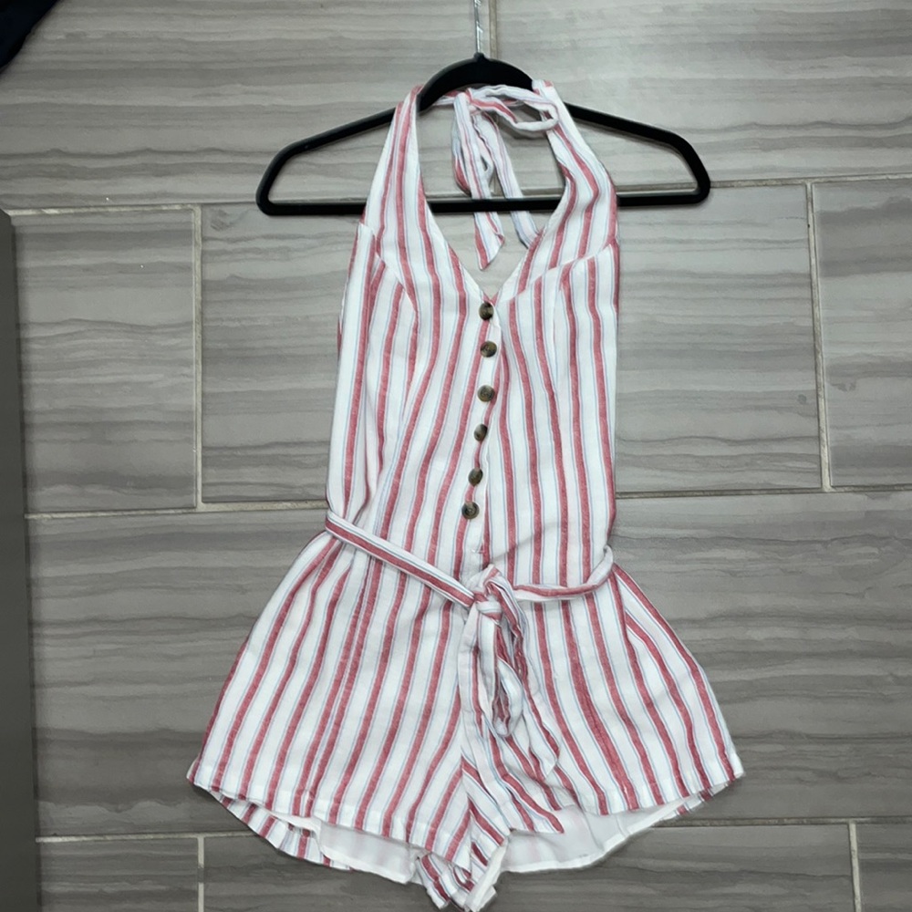 American Eagle Halter Romper